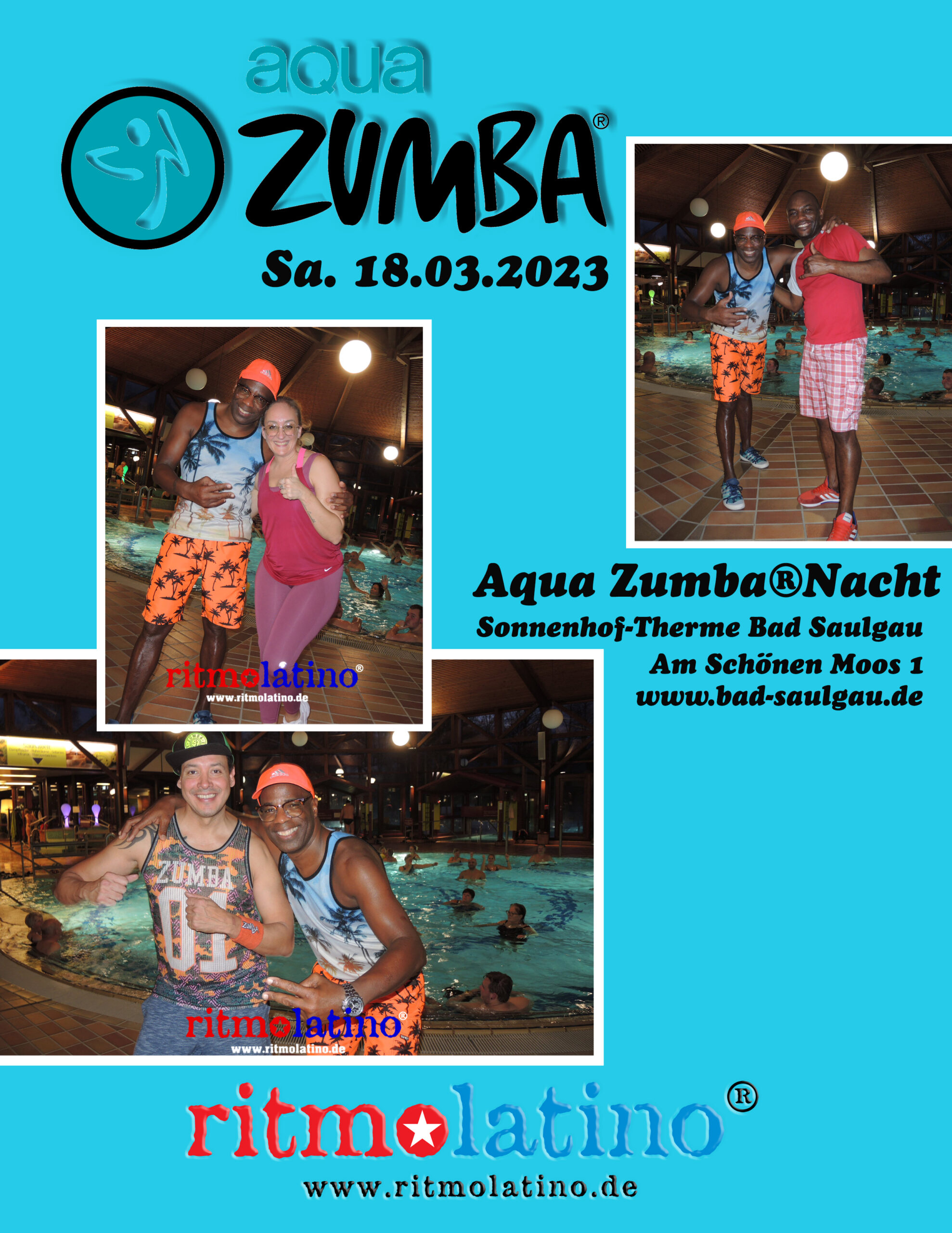 Aqua Zumba®Nacht mit Ritmo Latino®