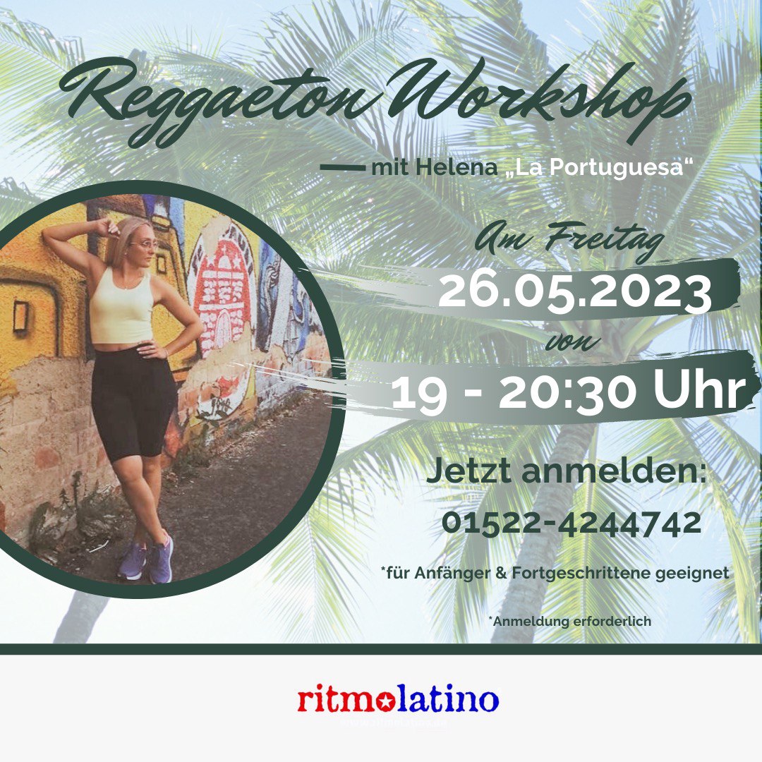 REGGAETON WORKSHOP MIT HELENA"LA PORTUGUESA"