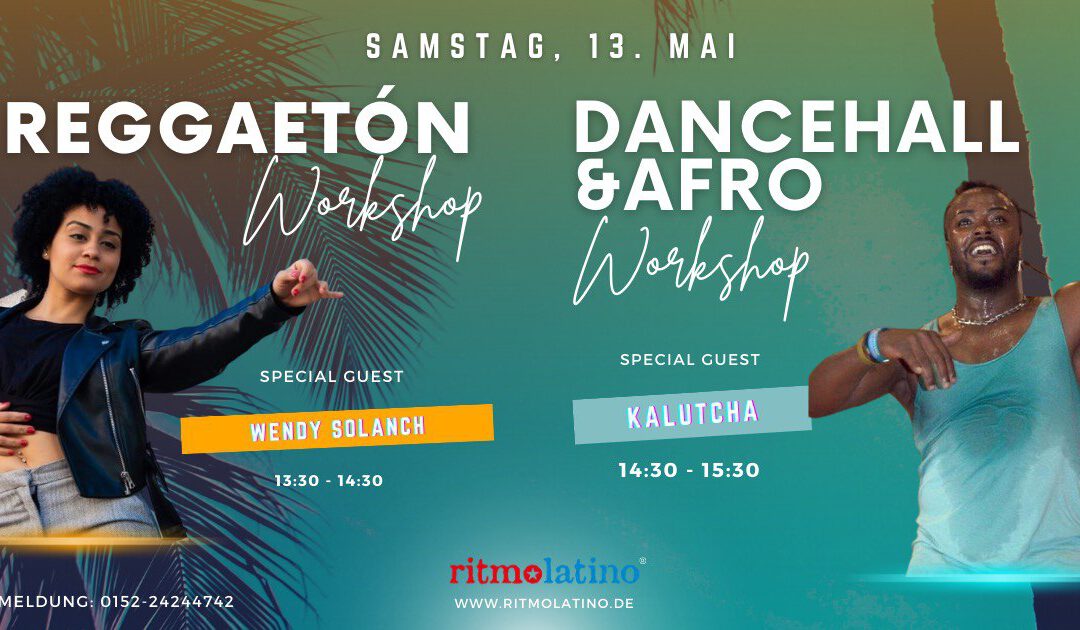 WORKSHOPS-REGGAETON/DANCEHALL & AFROBEAT