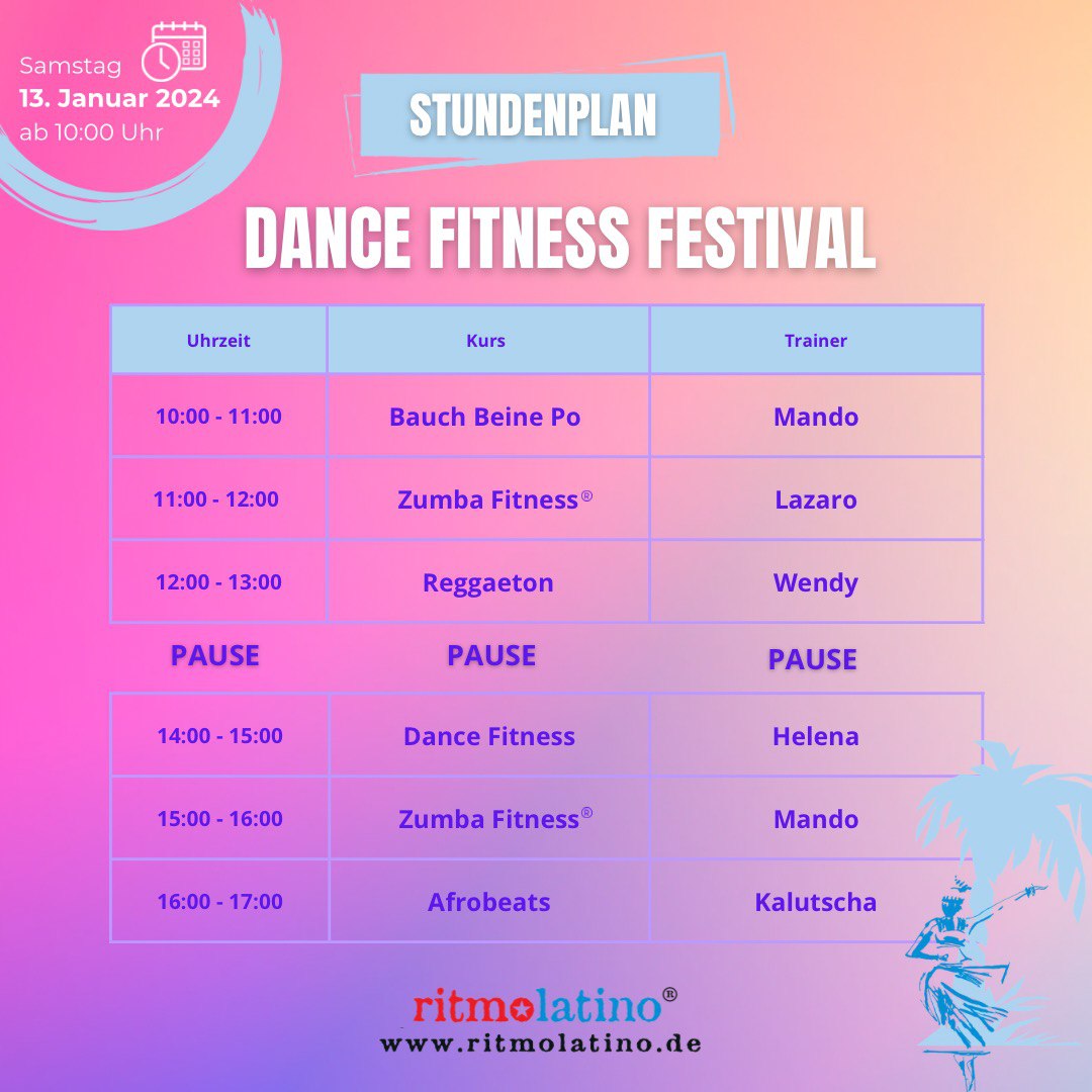 Festival de baile y fitness de Ulm