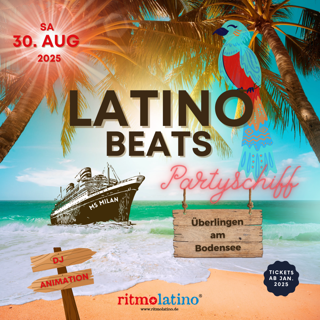 LATINO BEATS PARTYSCHIFF - RITMO LATINO® 7 Partyschiffe 2025