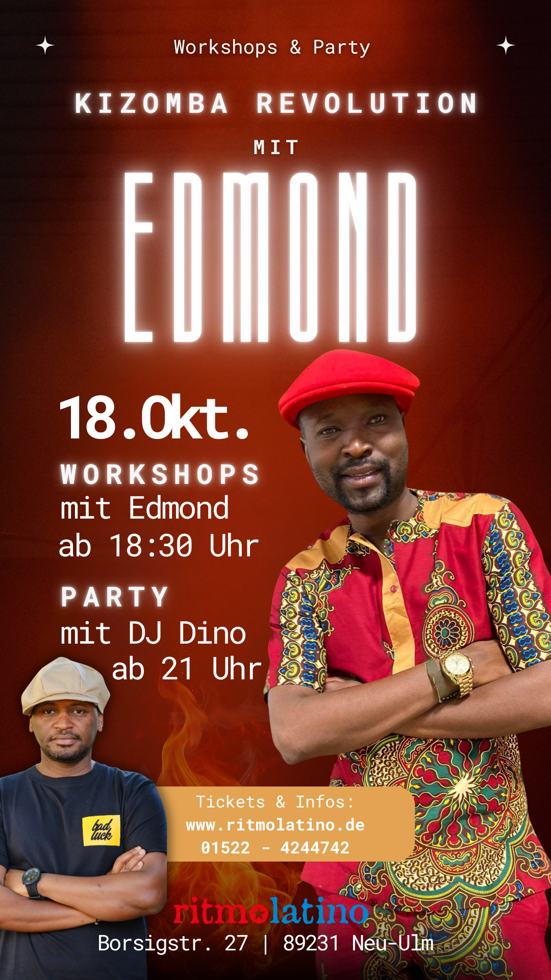 Kizomba Revolution mit Edmond