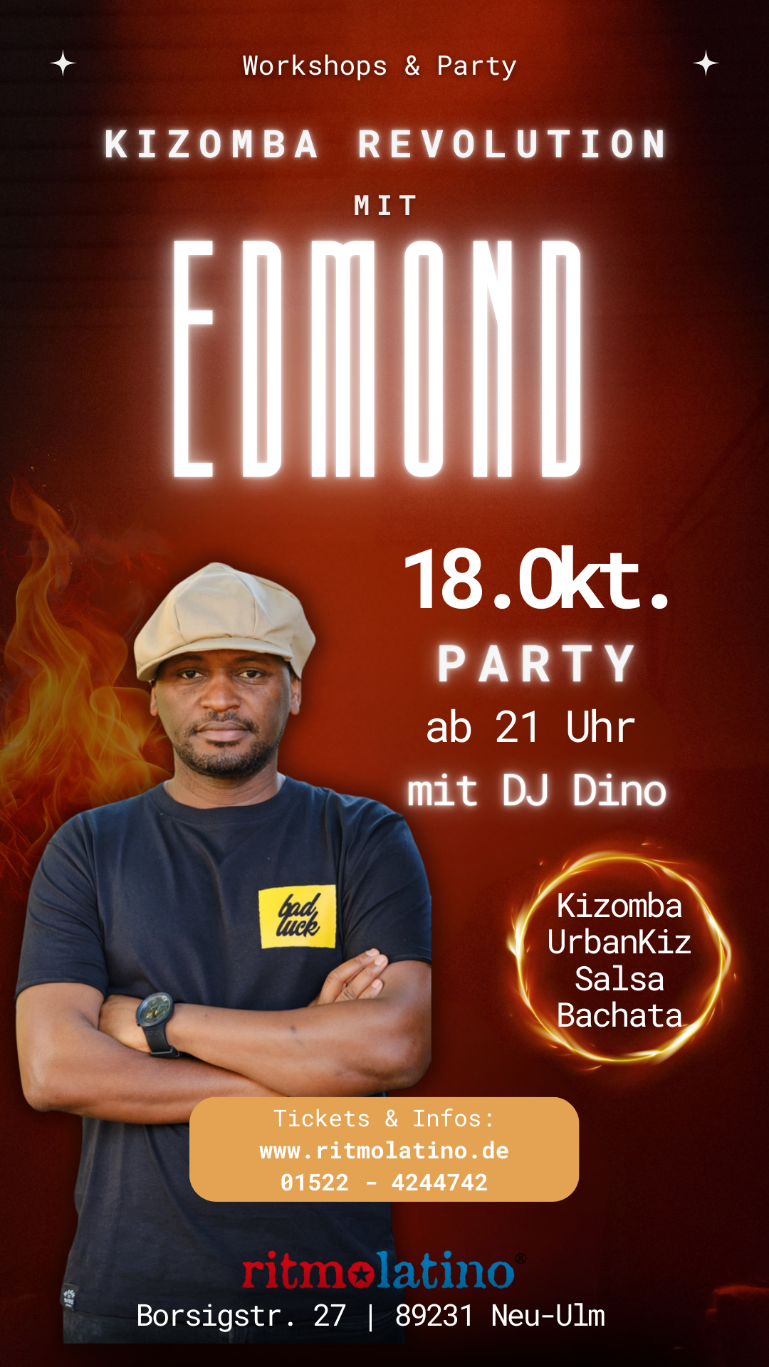 Kizomba Revolution mit Edmond