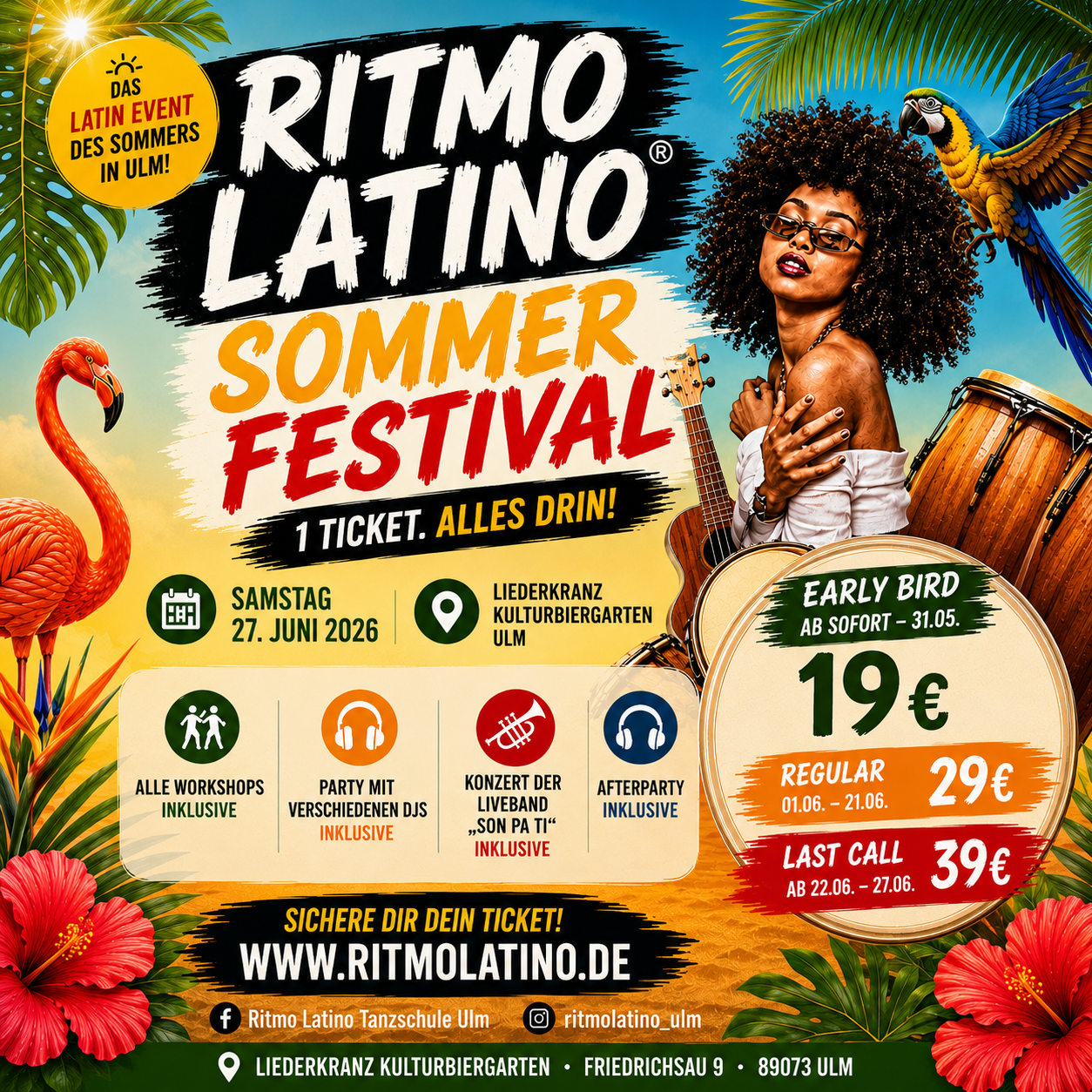 Ritmo Latino Sommer Festival