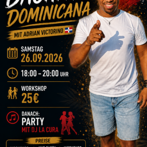 Bachata Dominicana Workshop mit Adrian Victorino